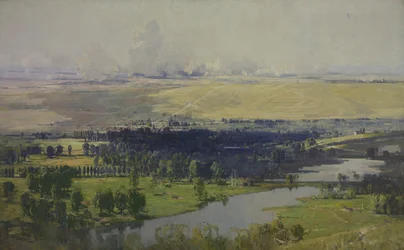 La valle della Somme vicino a Corbie, 1919